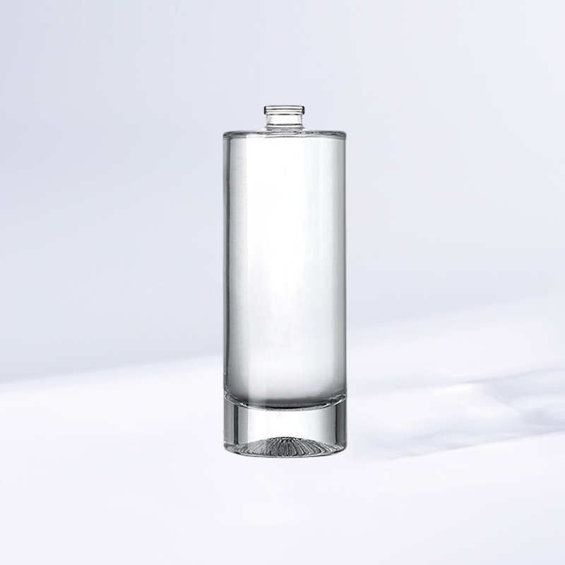 Flacon de parfum à vis cylindrique transparent J2433 100 ml